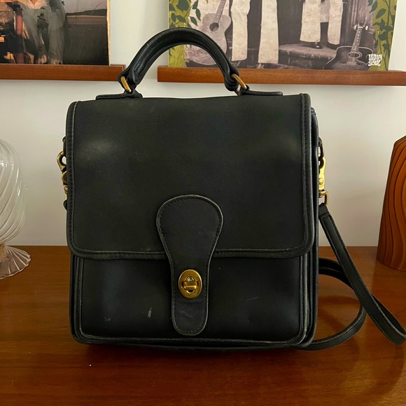 Coach Handbags - Vintage Coach Station Bag - Black - 1994